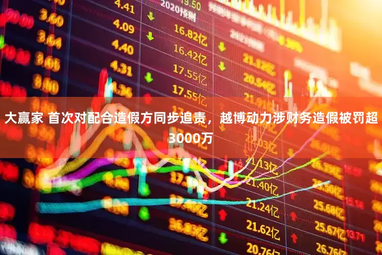 大赢家 首次对配合造假方同步追责，越博动力涉财务造假被罚超3000万